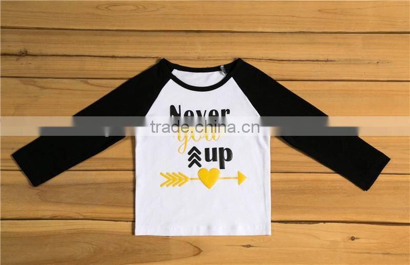 2016 Hot sale wholesale baby t-shirt print with cotton in bulk from China manufactory 2016
