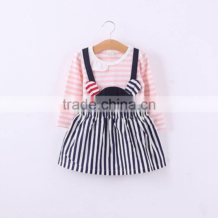 2015autumn wholesale baby clothes fashion princess children daily wear baby girl fairy dress