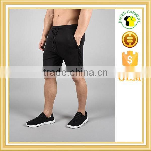 Mens fitness bodybuilding wholesale sports shorts, tight fitted gym shorts made in china