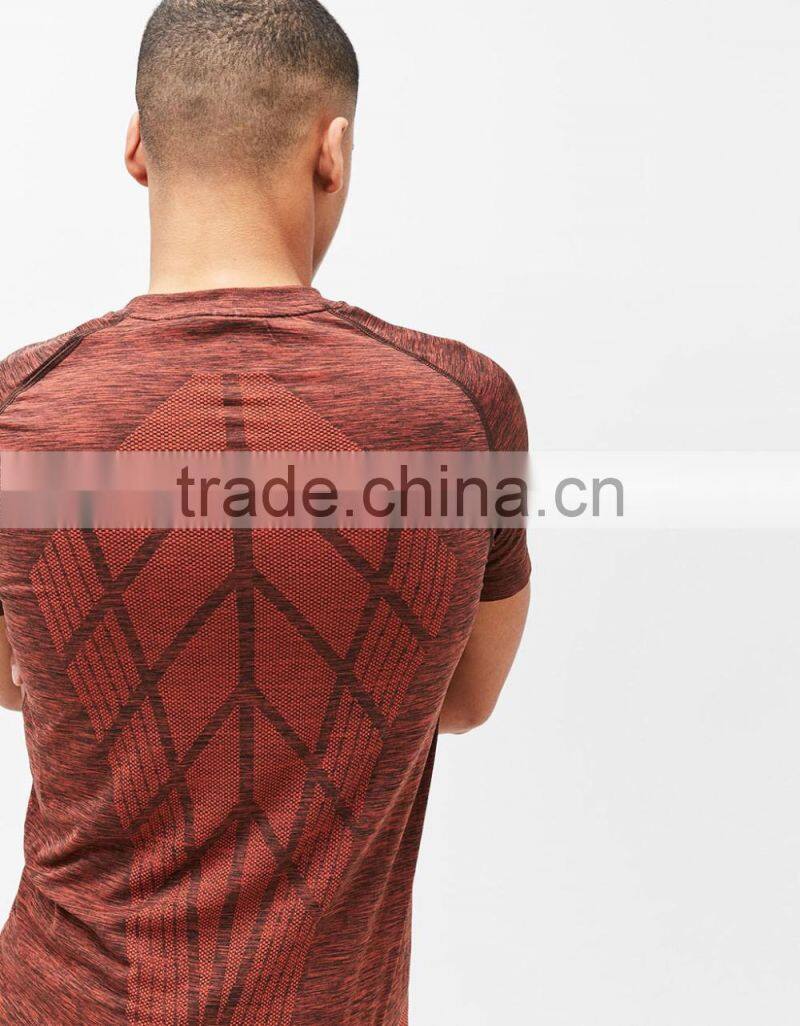 wholesale men sublimation seamless sport t shirt