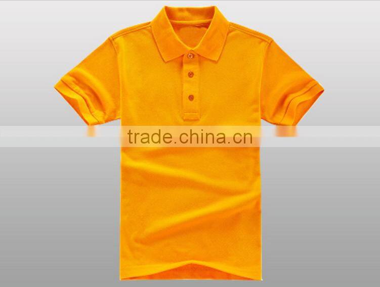 hot sale custom 60% cotton 40% polyester knitted fabric dry fit plain polo shirt