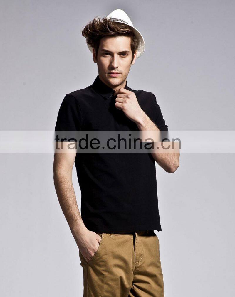 high quality cheap customized unisex's polo T-shirt