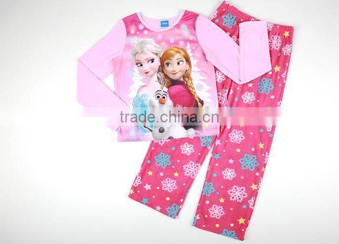 Comfortable Princess Cartoon Printing Children's Pajamas