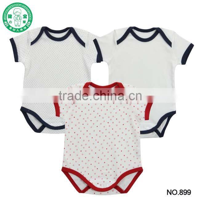 0-12 months Basic Baby Bodysuit Cheap Unisex Baby Onesie