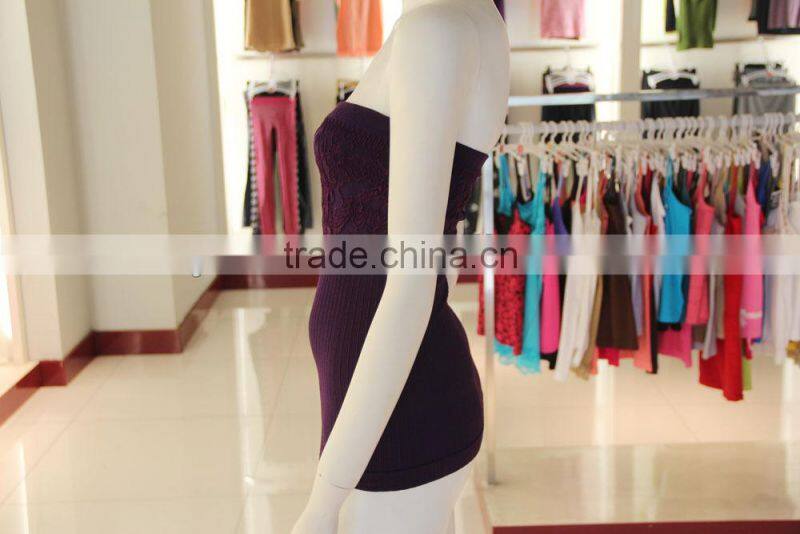 Lady Seamless Strapless Sexy Tube Tank Top