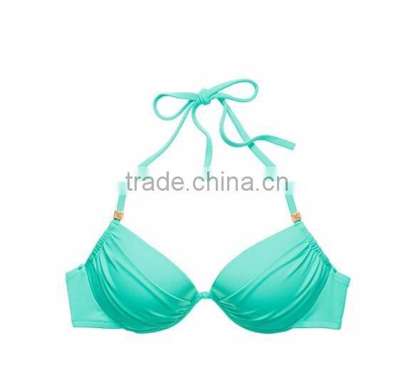 0561 NEW!2016 girl hot sex bikini The Smocked Babe Triangle Top hot korean teen girl bikini