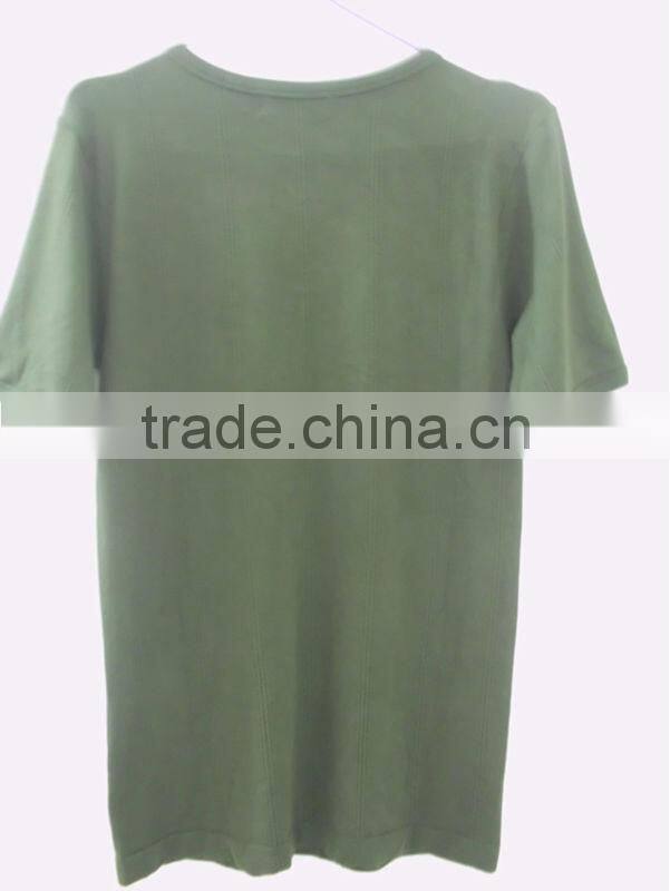 Mens wool fitted tank tops stock STT01