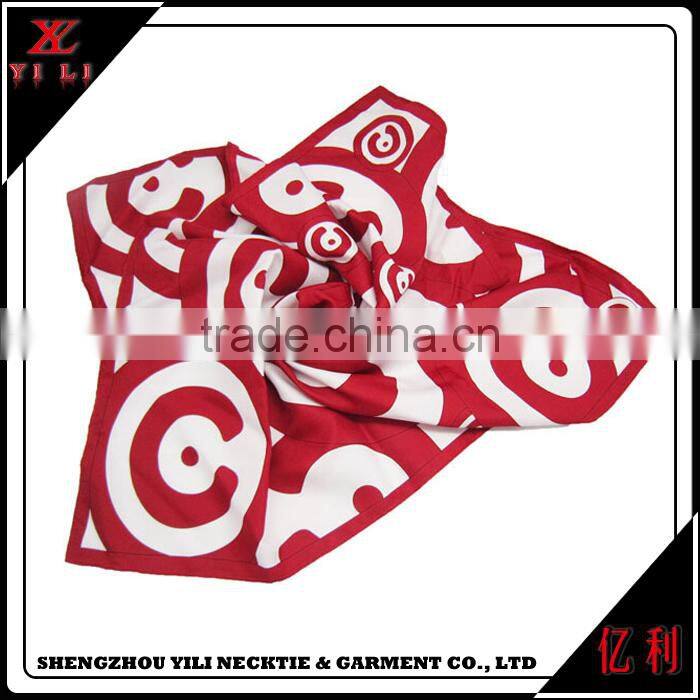 100% silk digital printing lady beautiful scarf