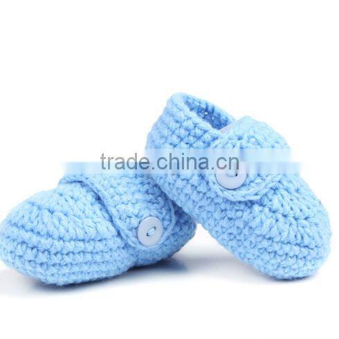 2016 new design knitted infant baby shoes for boy