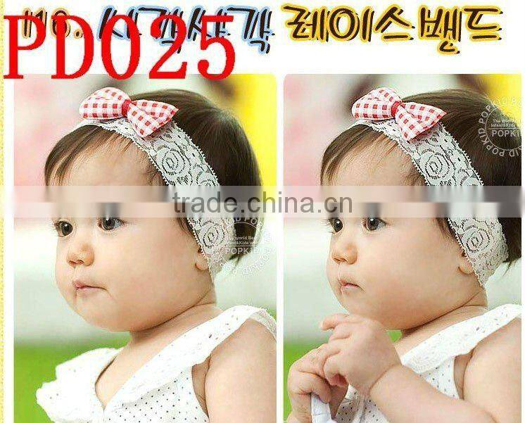 2014 new design baby hair accessories with flower