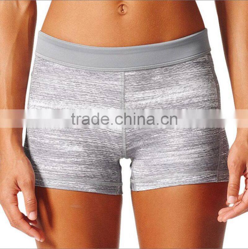 Custom Hot Sale Wholesale Booty Printed Shorts Womens Sports Shorts