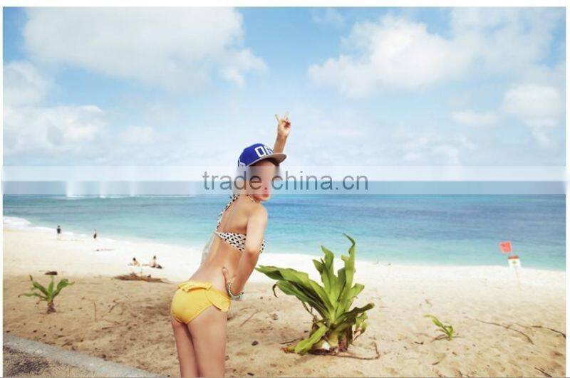 Korea 2016 summer love Halter Bikini swimsuit