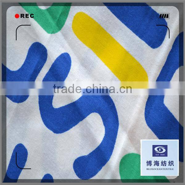 Custom Printed Cotton Poplin Fabric
