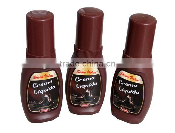 75ml liquid shoe polish for different colors