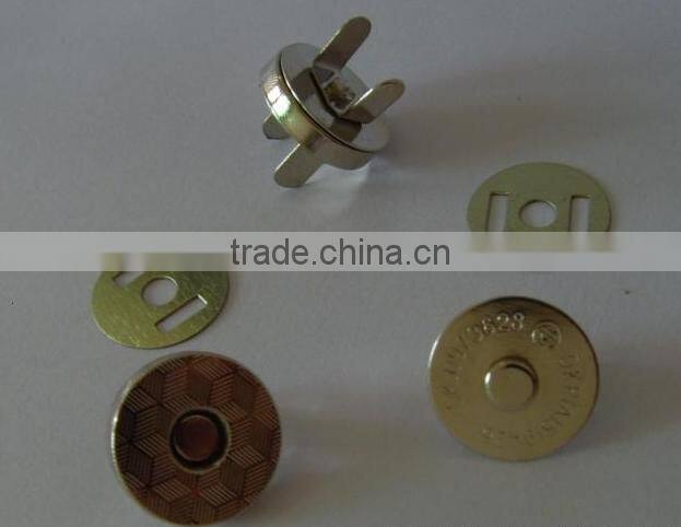 Factory Supplier Magnetic Snap Button, Handbag Magnetic Fasteners, Size 10mm JS-CR-96