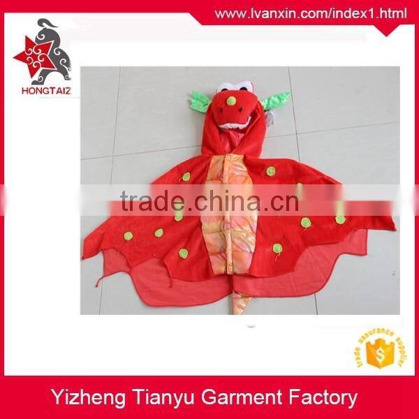 100% Polyester plain dyed plush baby blanket with animal Hooded baby Cloak