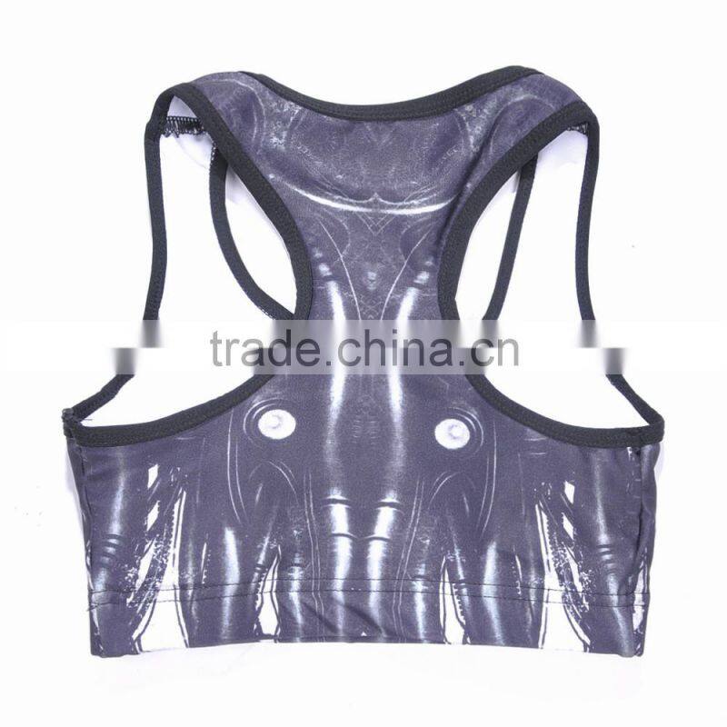 sexy women cycling sportswear crossed straps sports bra S131-16
