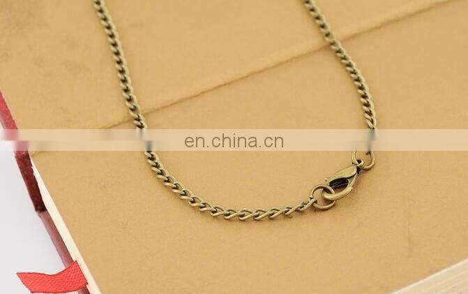 2017 new fashion retro style Diamond Heart Alloy Heart Pocket Necklace Watch Christmas Gift for girlfriend