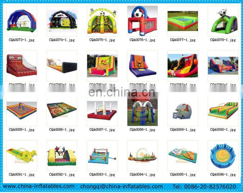 popular inflatable football toss game