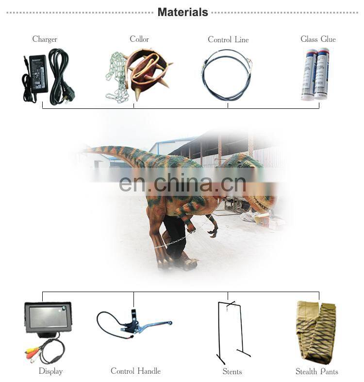 Factory Supply Animatronic Dinosaur Costume For Performing