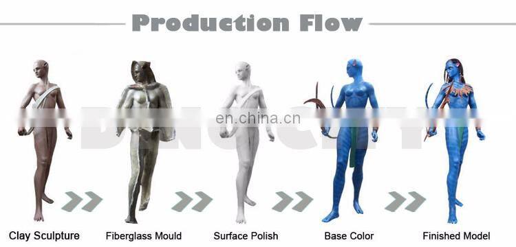 Life Size Fiberglass Iron Man of Movie Statues For Amusement