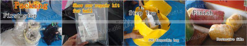the latest craze brand new inflatable shining zorb avoid normal rides up and running china 100% safety high quality zb224