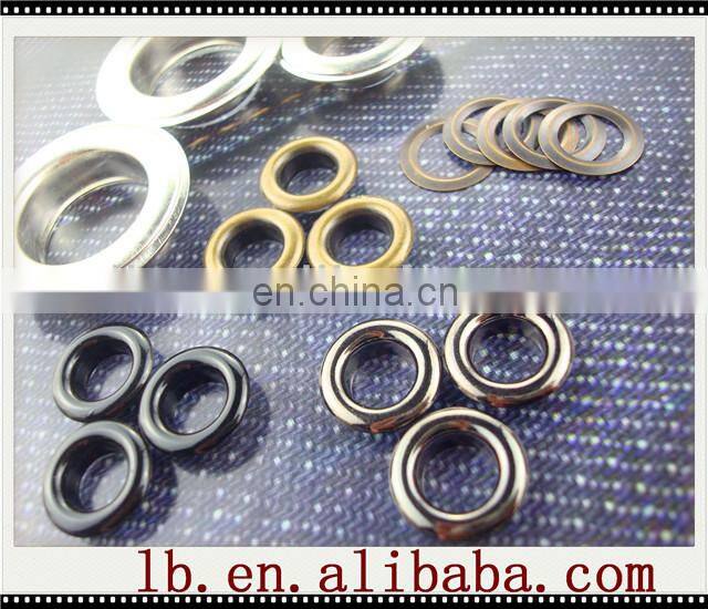 10/30/40/6,28mm fashion silver/gold oval/triangle bulk big/mini brass metal plating alloy eyelets and grommets wholesale for bag