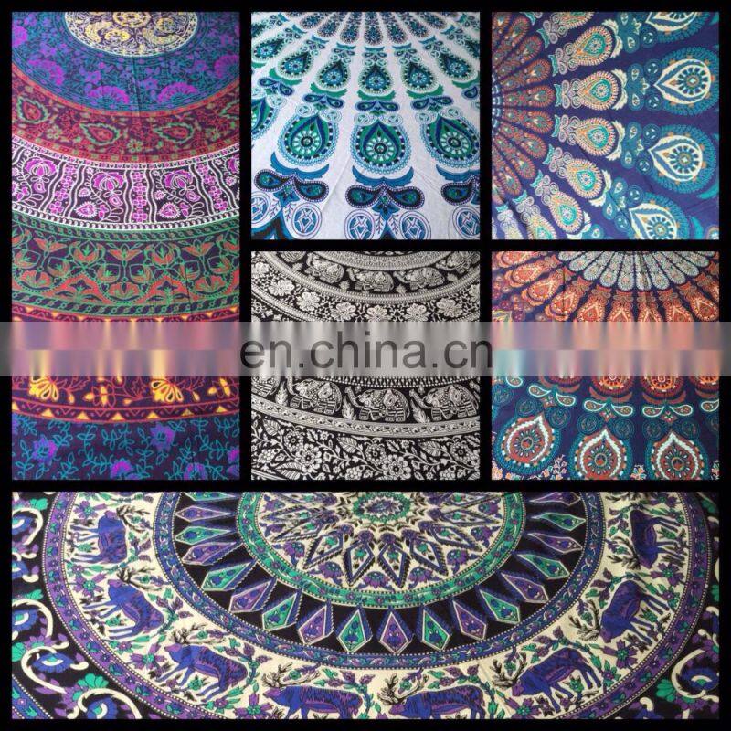 Printed Table color mandala Table cloth