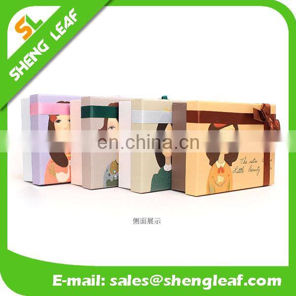 Nice Festival Paper Box with Ribbon