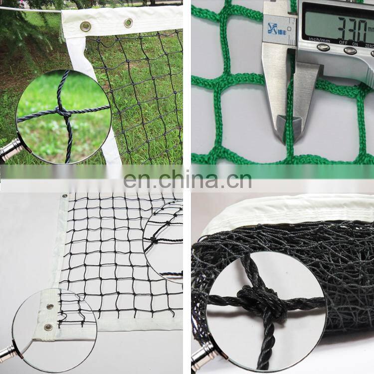 easy retractable portable tennis fence net