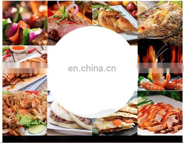 Electric smokeless satay skewer kebab barbecue grill machine with tool