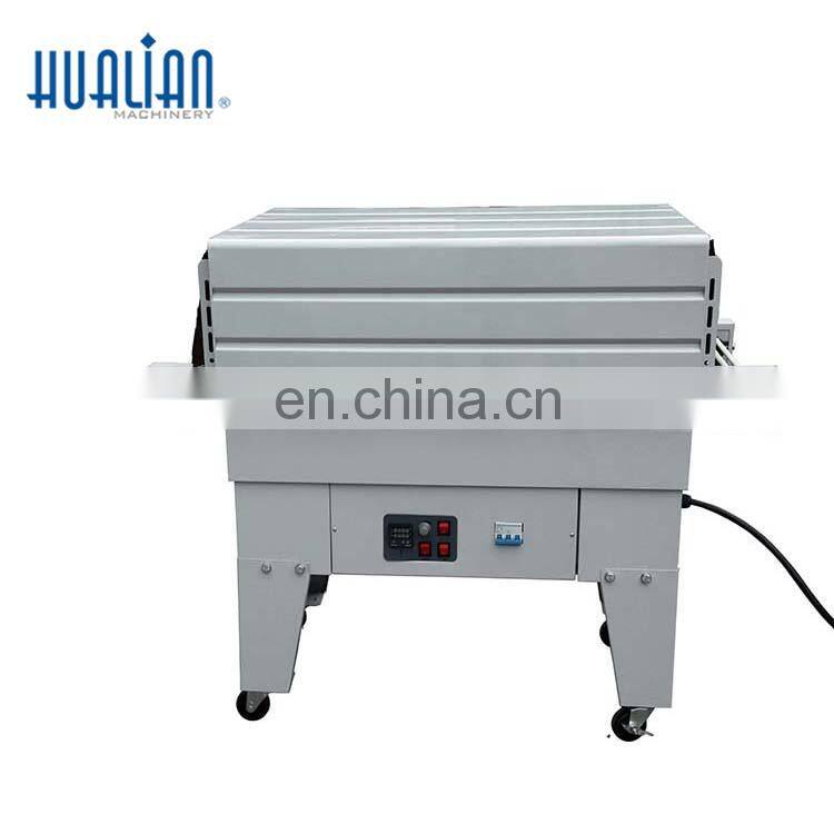 BSL-5045L+BS-4525A HUANAN High Quality Fast POF Sealing Small Shrink Tunnel MINI SHRINK