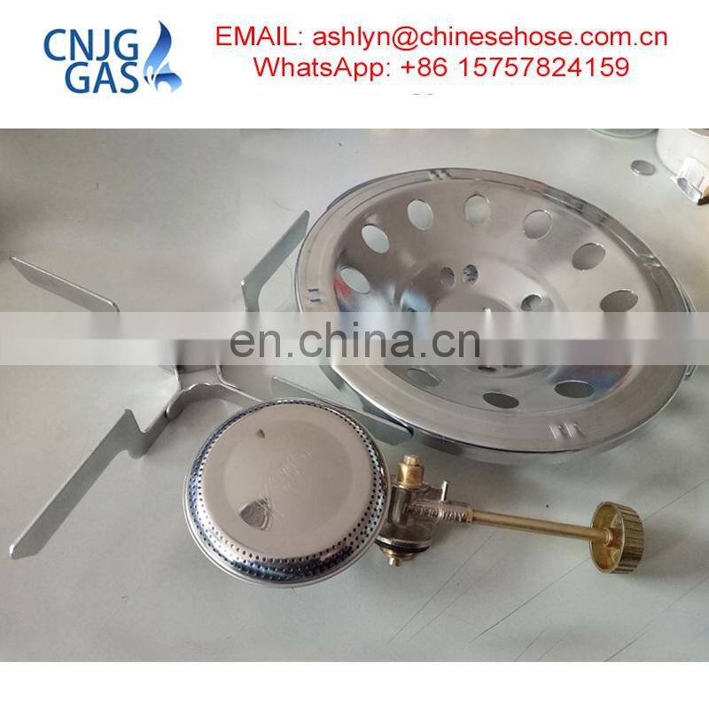 Best-selling portable single gas burner stove high quality camping BBQ stove at low price