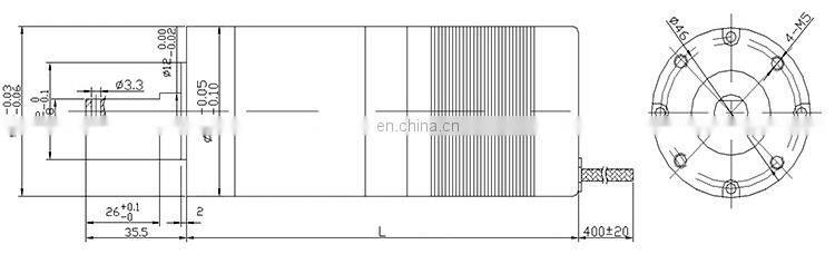 dc electric gear motor 24v low rpm brushless Planetary Reduction reducer motor 100 nm bldc BMM756