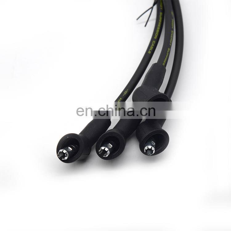 Cable set-high tension oe # B34M-18-140A B34M18140 3370563B10 for FESTIVA DW3WF DW5WF Ignition Cable Spark Plug Wire Set