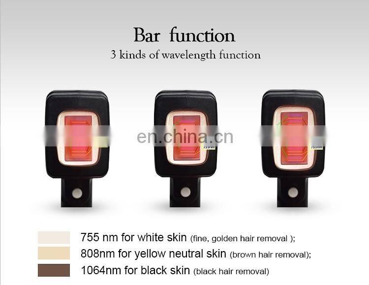 Alma ice laser xl 755 808 1064nm diode laser hair removal machine / alma laser soprano xl ice for hair removal