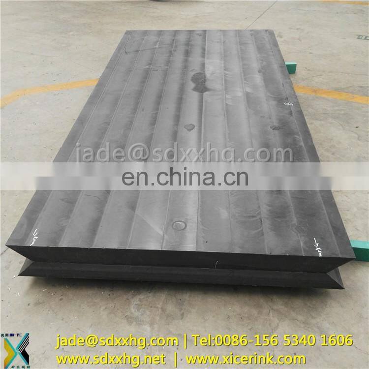 neutron radiation shielding /boron added uhmwpe sheet/black borated polyethylene sheets,boron contained uhmwpe pad 5% borated
