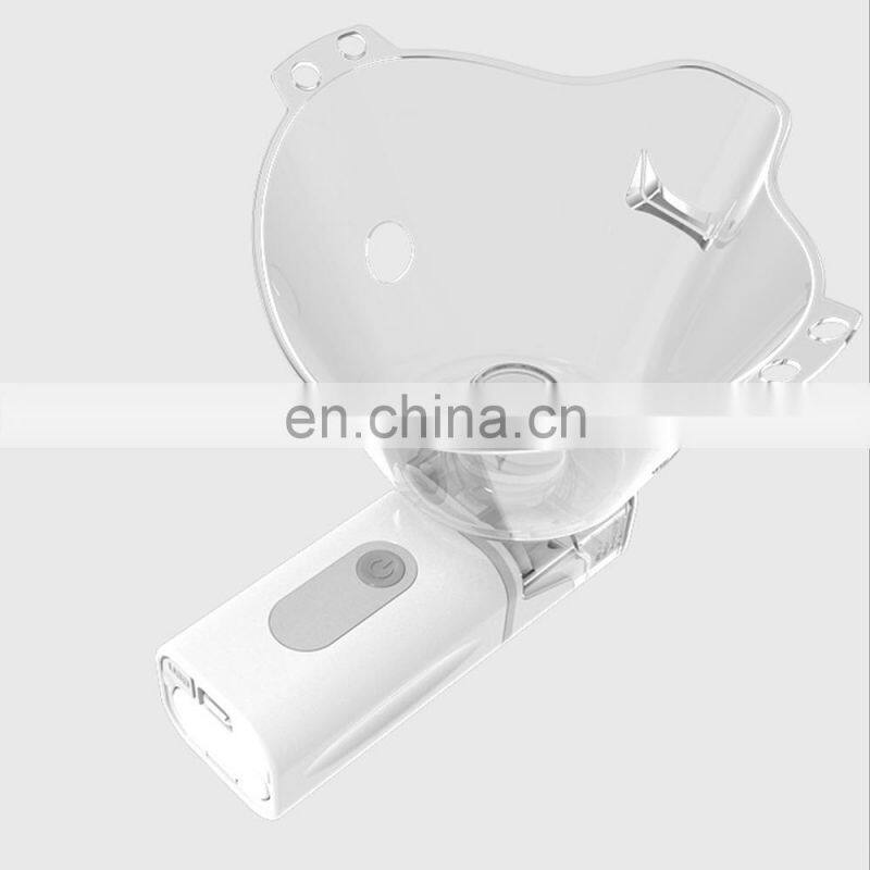 Home Inhaler Nebulizer Low Decibel Ultrasound Atomizer Handheld Adult&Kid Portable Micro Mesh Atomizer High Low 2Gear Humidifier