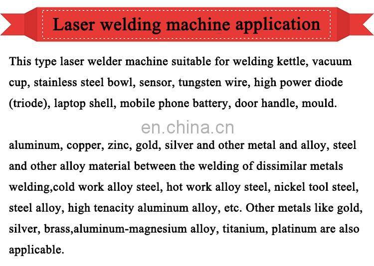 High technology automatic mold repair laser spot welder/welding/soldering machine with boom type for metal repair