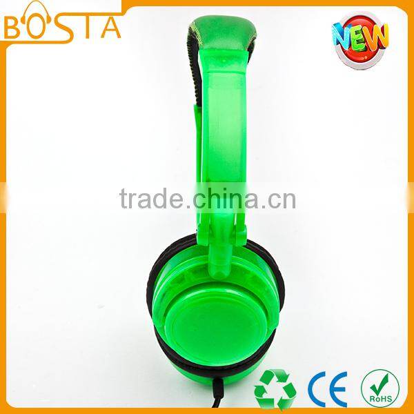 Green frog high sensitivity factory price headphone