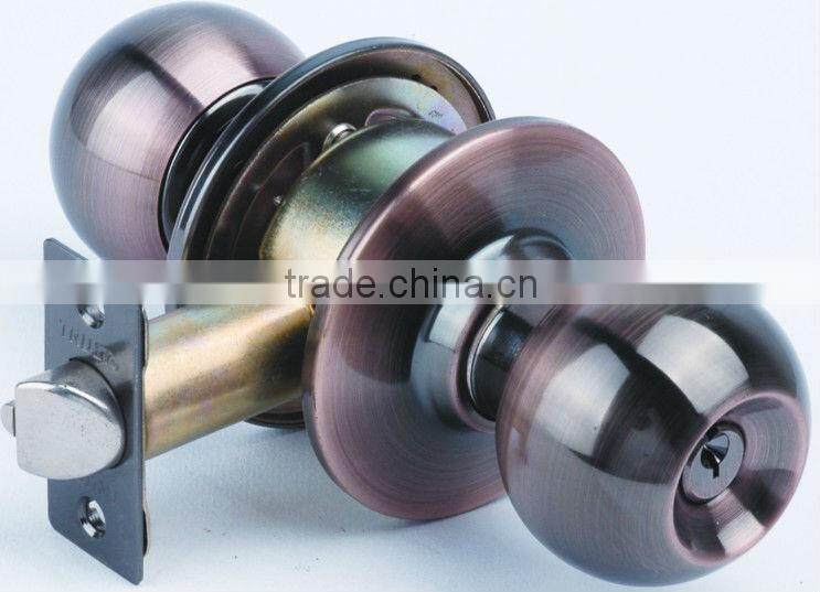 3371AC-ET:TRUST ANSI Grade 3 Cylindrical 60mm Latch Knob Lock