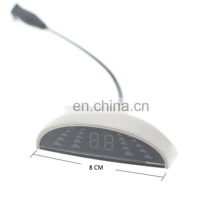 Auto Car LCD Parking Sensor Assistance Reverse Backup Radar Monitor System With Backlight Display + 4 Sensors(rear 4) 6 color