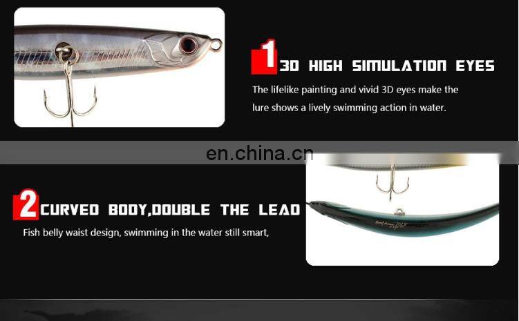 floating 11cm 10g artificial pencil bait  fishing lures hard pencil  lures hard body bait  fishing  lures