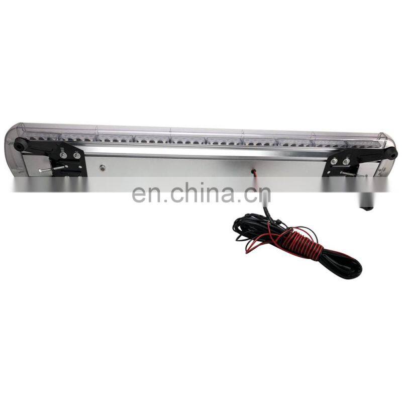 88W led strobe light car IP65 crush resistance strobe led light bar
