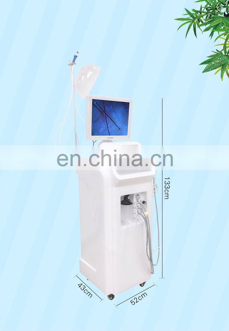 2020 New Arrival Water Oxygen Jet Facial Machine Skin Test Deep Cleaning Hydration Lifting Skin Care Beauty Instrument