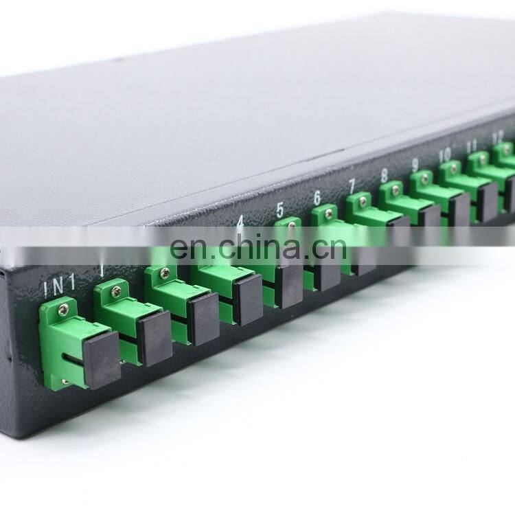Less Expensive Buyer Optical Fiber splitter Fiber Optic Splitter PLC rack mount Type Splitter Price