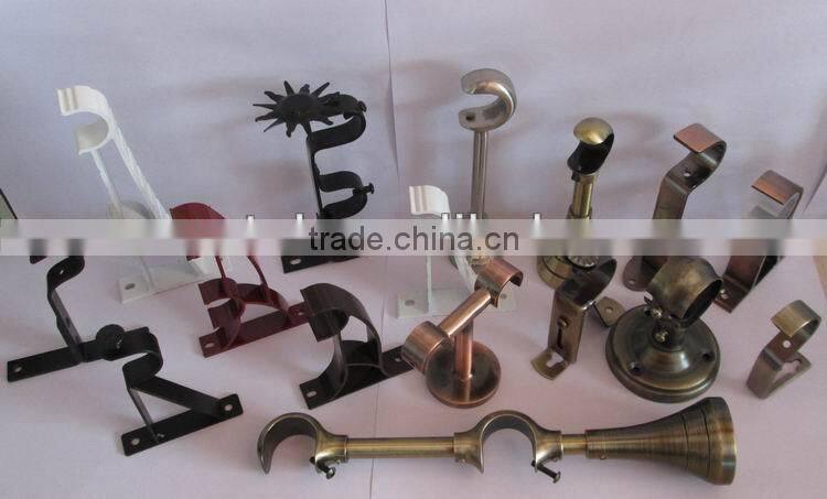 urbanest unadjustable strong metal curtain brackets