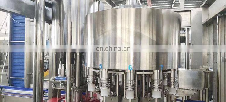 Automatic vegetable oil filling and capping packing machine