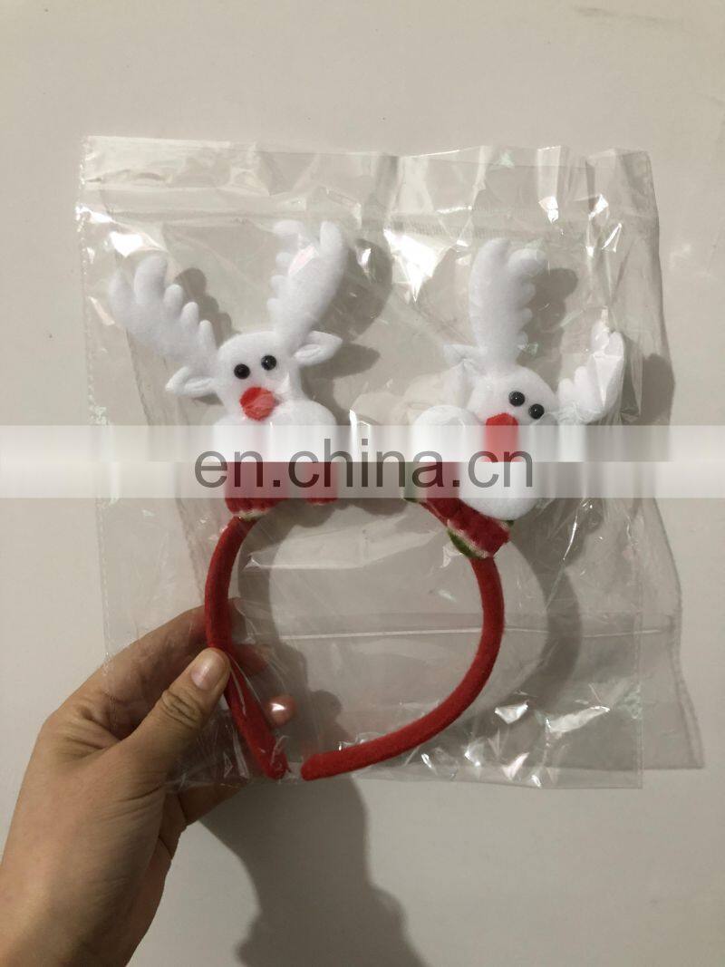 LED Flashing Headband Light Up Hair Band For Christmas Snowman Bear Santa Claus elk headbands Christmas Gift