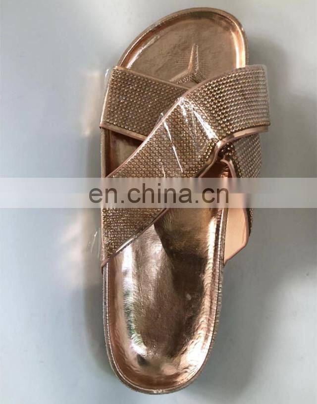 2021 Low Heel Designs Woman Sandals Shoes Summer Flat Fashion Women's Sandals